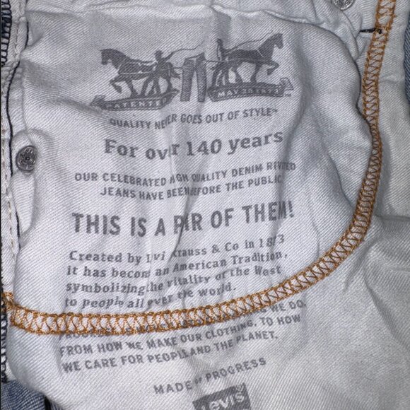 Levi’s 505 Regular Straight Jeans Men’s 32x32 | Medium Wash Blue Denim | Classic - Picture 5 of 6